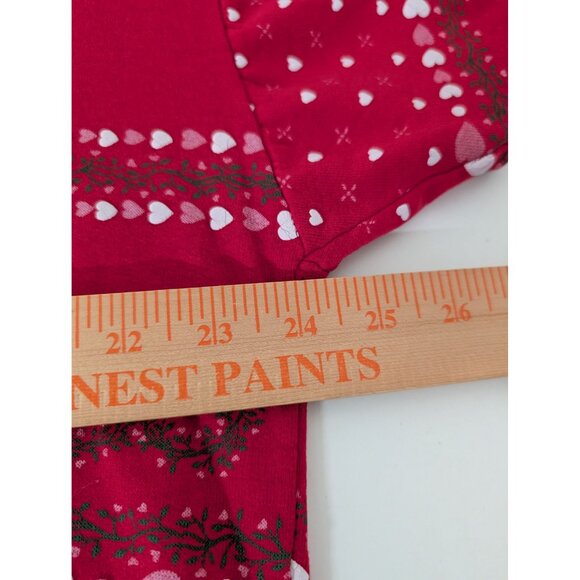 Vintage Spumoni Valentines Sweatshirt Womens Size XL Red Teddy Bear Heart - Picture 9 of 10